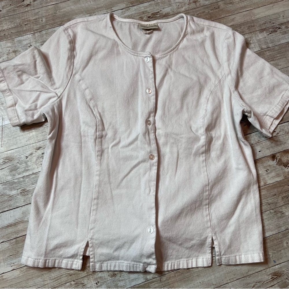 💚The Vermont country Store white top